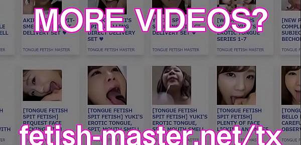 trendsJapanese Asian Tongue Spit Face Nose Licking Sucking Kissing Handjob Fetish - More at fetish-master.net